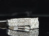 18k White Gold Round Diamond Solitaire Wedding Engagement Bridal Ring Set