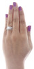 Diamond Solitaire Bridal Set 14K White Gold Engagement Wedding Ring 1.37 Tcw.