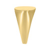 10K Yellow Gold Men's Polished 13.5mm Engraveable Top Oblong Oval Signet Ring