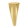 10K Yellow Gold Men's Polished 10.5mm Engraveable Top Oblong Oval Signet Ring
