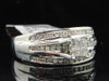 Princess Diamond Engagement Ring 14K White Gold Two Wedding Band Design 0.50 Ct.