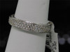 Ladies 14K White Gold Round Diamond Wedding Band Engagement Promise Ring 0.83 Ct