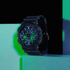 Casio G-Shock GA100BEG-1A Unisex Black Resin Electro Green GA-100 Series Watch