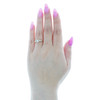 10K Yellow Gold Real Diamond Womens Milgrain Multiple Heart Promise Ring 0.15 CT