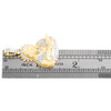 10K Yellow Gold Natural Diamond Charm Jesus Christ Reading Bible Pendant 1/3 CT