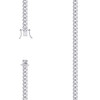 925 Sterling Silver Rhodium Plated 6.5mm Hollow Miami Cuban Chain | 18" to 26"
