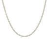 925 Sterling Silver Lobster Clasp Plain 2mm Solid Miami Cuban Chain | 16" to 24"