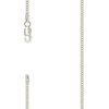 925 Sterling Silver Lobster Clasp Plain 2mm Solid Miami Cuban Chain | 16" to 24"