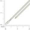 925 Sterling Silver Lobster Clasp Plain 4mm Solid Miami Cuban Chain | 16" to 24"