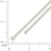 925 Sterling Silver Box Clasp Plain 6.3mm Solid Miami Cuban Chain | 16" to 26"