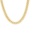 925 Sterling Silver Yellow Gold Plated 12mm Solid Miami Cuban Chain | 20" to 26"
