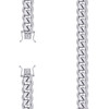 925 Sterling Silver Rhodium Plated 13mm Solid Miami Cuban Chain | 20" to 30"