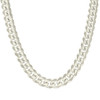 925 Sterling Silver Box Clasp Plain 12.8mm Solid Miami Cuban Chain | 22" to 26"