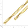 Sterling Silver Yellow Gold Plated 14.5mm Solid Miami Cuban Chain | 20" to 26"