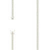 925 Sterling Silver Diamond Cut 5mm Solid Miami Cuban Pyramid Chain | 16" to 26"