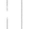 925 Sterling Silver Diamond Cut 4.5mm Solid Super Flat Curb  Chain | 16" to 24"
