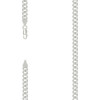 925 Sterling Silver Diamond Cut 5mm Solid Super Flat Curb  Chain | 16" to 24"