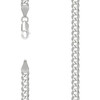925 Sterling Silver Unisex Plain 5mm Solid Super Flat Curb  Chain | 16" to 26"
