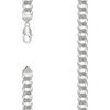 925 Sterling Silver Unisex Plain 10.5mm Solid Super Flat Curb  Chain 18" to 28"