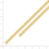 925 Sterling Silver Yellow Gold Plated 12mm Solid Miami Cuban Bracelet | 8"