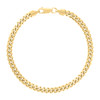 925 Sterling Silver Yellow Gold Plated 5mm Solid Miami Cuban Bracelet | 7" to 9"