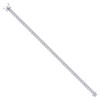 925 Sterling Silver Rhodium Plated 6.5mm Solid Miami Cuban Bracelet | 7" to 9"