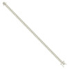 925 Sterling Silver Box Clasp Plain 6.3mm Solid Miami Cuban Bracelet | 7" to 9"