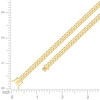 925 Sterling Silver Yellow Gold Plated 7mm Solid Miami Cuban Bracelet | 7" to 9"