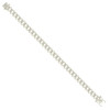 925 Sterling Silver Box Clasp Plain 8.4mm Solid Miami Cuban Bracelet | 7" to 9"
