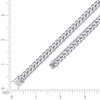 925 Sterling Silver Rhodium Plated 10mm Solid Miami Cuban Bracelet | 8" to 9"