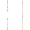 925 Sterling Silver Lobster Clasp 5mm Solid Classic Figaro Chain | 16" to 24"