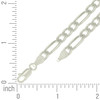 925 Sterling Silver Lobster Clasp 6mm Solid Classic Figaro Chain | 16" to 26"
