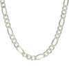 925 Sterling Silver Lobster Clasp 10mm Solid Classic Figaro Chain | 18" to 26"