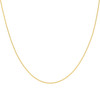 Sterling Silver Yellow Gold Plated Lobster 0.5mm Solid Franco Chain | 16" to 24"