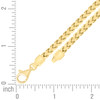 Sterling Silver Yellow Gold Plated Lobster 5mm Solid Franco Chain | 20" to 26"