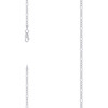 925 Sterling Silver Rhodium Plated D/C 4mm Super Flat Figaro Chain | 16" to 24"