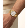 Bulova Super Seville 97B223 Men's 37.5mm Gold Stainless Steel Silver Dial Watch