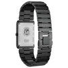 Citizen Eco-Drive Large Stiletto Tank AR3107-57E Blk Stainless Steel Slim Watch