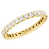 14k Yellow Gold Diamond Eternity Wedding Engagement Band Ring Prong Set 1 Ct.