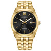 Citizen Eco-Drive Corso BM7333-85E 40mm Gold Tone Stainless Steel Black Watch