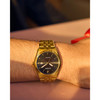 Citizen Eco-Drive Corso BM7333-85E 40mm Gold Tone Stainless Steel Black Watch