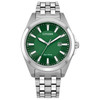 Citizen Eco-Drive Peyten BM7530-50X Men's 41mm Stainless Steel Green Dial Watch