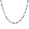 925 Sterling Silver Lobster Clasp 3mm Solid Classic Mariner Chain | 16" to 24"