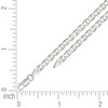 925 Sterling Silver Lobster Clasp 4mm Solid Classic Mariner Bracelet | 7" to 9"