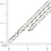 925 Sterling Silver Lobster Clasp 6mm Solid Classic Mariner Chain | 16" to 22"