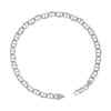 925 Sterling Silver Lobster Clasp 5mm Solid Classic Mariner Link Bracelet | 9"