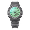 Casio G-Shock GMAP2100SR-1A Women's Green Dial Digital Analog Skeleton Watch