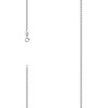 925 Sterling Silver Rhodiumed Diamond Cut 0.5mm Solid Rope Chain | 14" to 24"