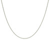 925 Sterling Silver Spring Ring Diamond Cut 0.5mm Solid Rope Chain | 16" to 24"