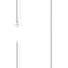 925 Sterling Silver Spring Ring Diamond Cut 0.5mm Solid Rope Chain | 16" to 24"